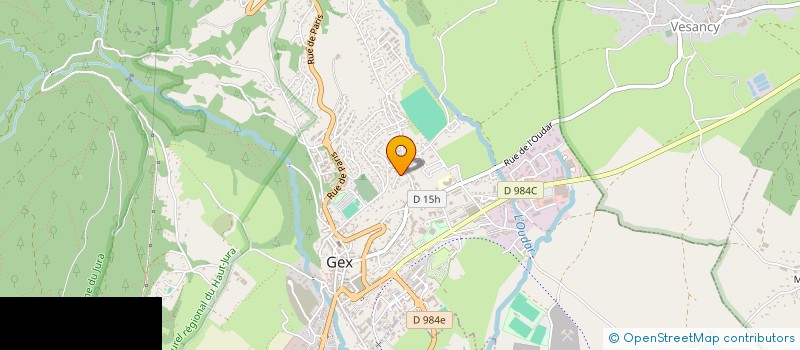 localisation de l'entreprise JOEMA  GEX