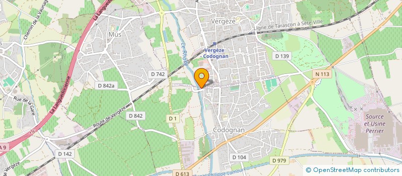 localisation de l'entreprise JOEMI  CODOGNAN