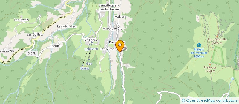 localisation de l'entreprise JOEMI  SAINT-PIERRE-DE-CHARTREUSE