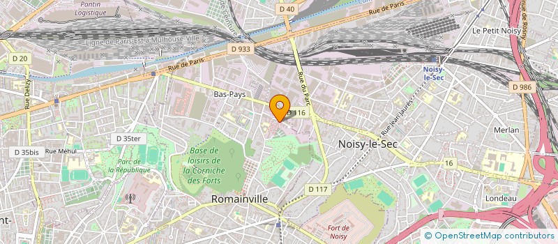 localisation de l'entreprise JOEMY à AULNAY-SOUS-BOIS