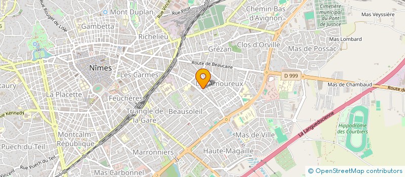 localisation de l'entreprise JOEP  NIMES