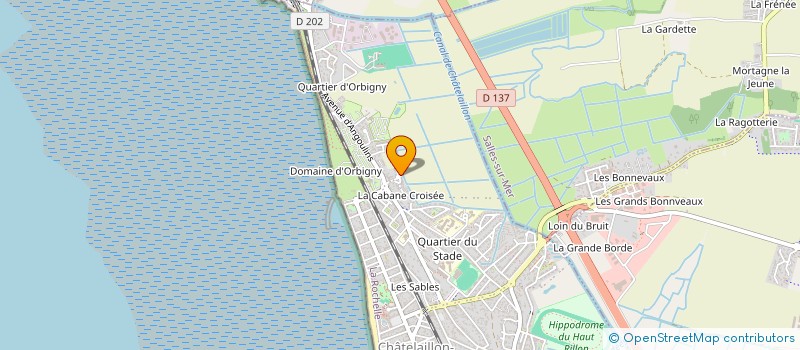 localisation de l'entreprise JOETVAL  CHATELAILLON-PLAGE