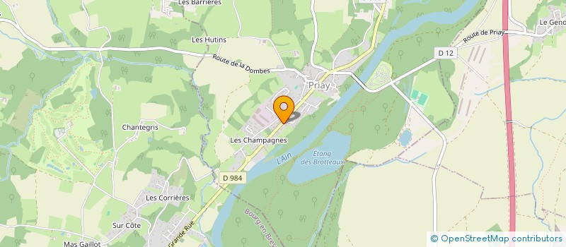 localisation de l'entreprise JOEY'S PLACE  PRIAY