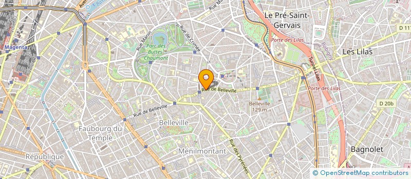 localisation de l'entreprise JOF DISTRIBUTION  PARIS