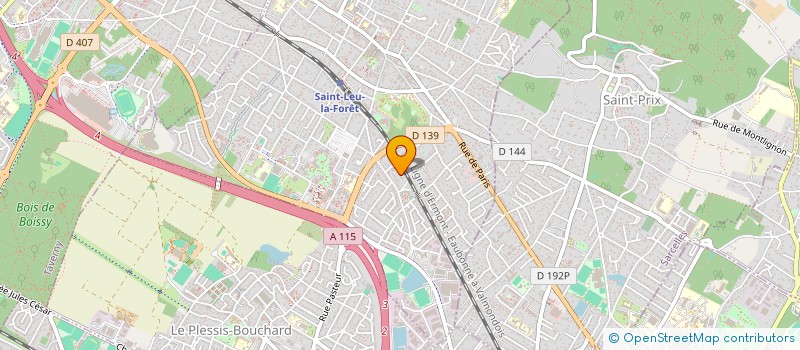 localisation de l'entreprise JOFA NETT  ST LEU LA FORET