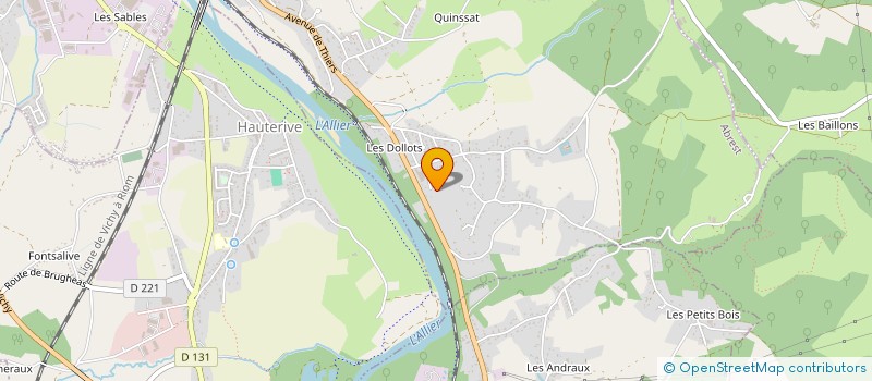 localisation de l'entreprise JOFAL  ABREST