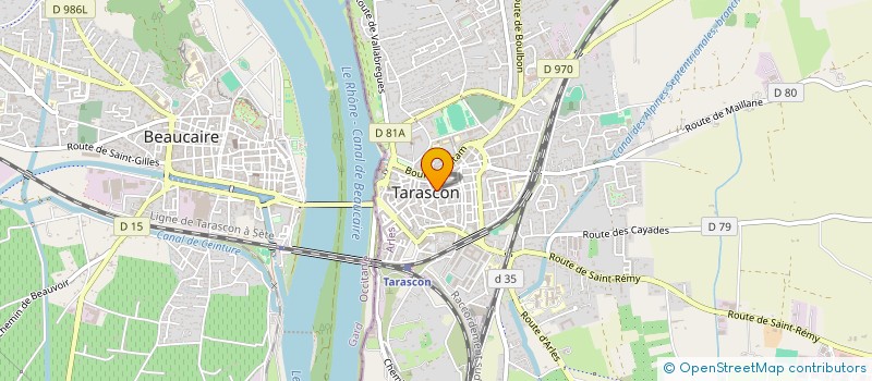 localisation de l'entreprise JOFBERY  TARASCON