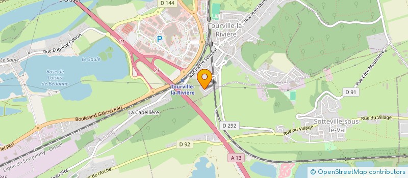 localisation de l'entreprise JOFE  TOURVILLE-LA-RIVIERE