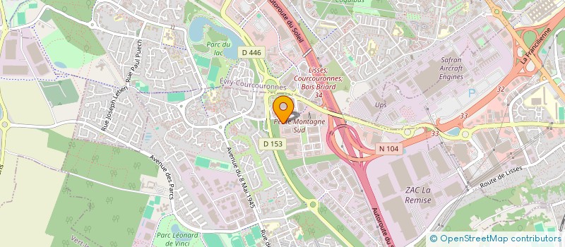 localisation de l'entreprise JOFEMAR FRANCE à LISSES