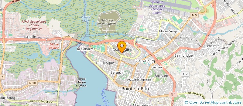 localisation de l'entreprise JOFF  LES ABYMES