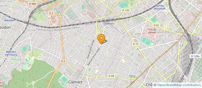 localisation de l'entreprise JOFFARD JEAN à CLAMART