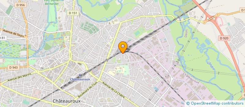 localisation de l'entreprise JOFFE AGITATEURS à CHATEAUROUX