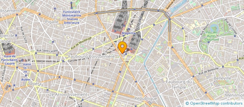 localisation de l'entreprise JOFFO GARE DE L'EST  PARIS