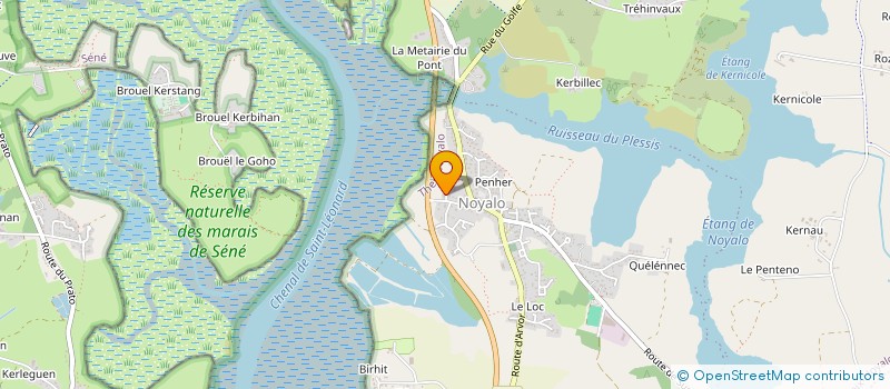 localisation de l'entreprise JOFFRE  THEIX-NOYALO