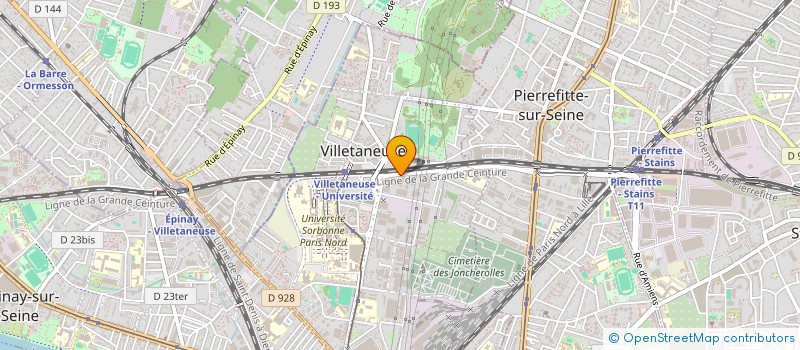 localisation de l'entreprise JOFFRE CARRIERES à VILLETANEUSE