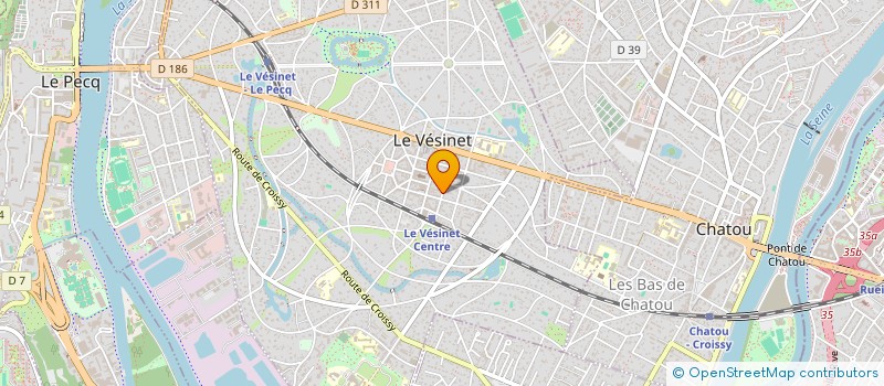 localisation de l'entreprise JOFFRE GILBERT  LE VESINET