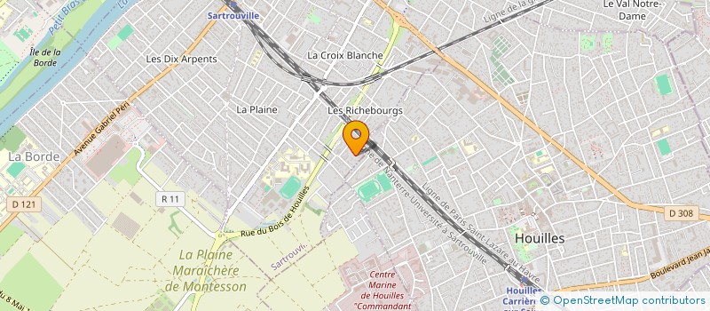 localisation de l'entreprise JOFFREY VTC 78  SARTROUVILLE