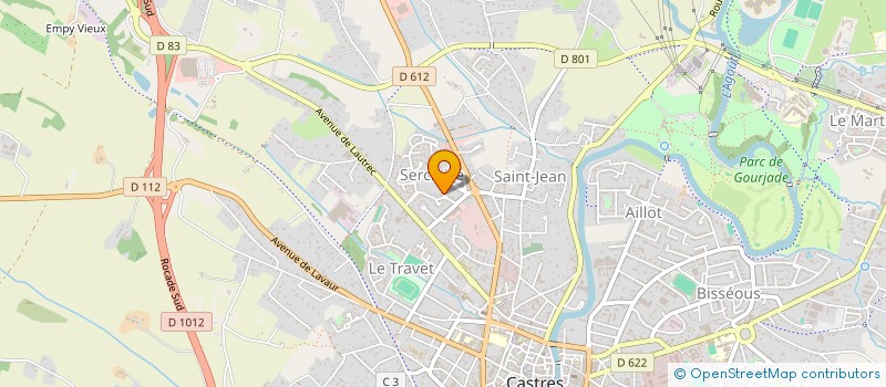 localisation de l'entreprise JOFIDASA  CASTRES