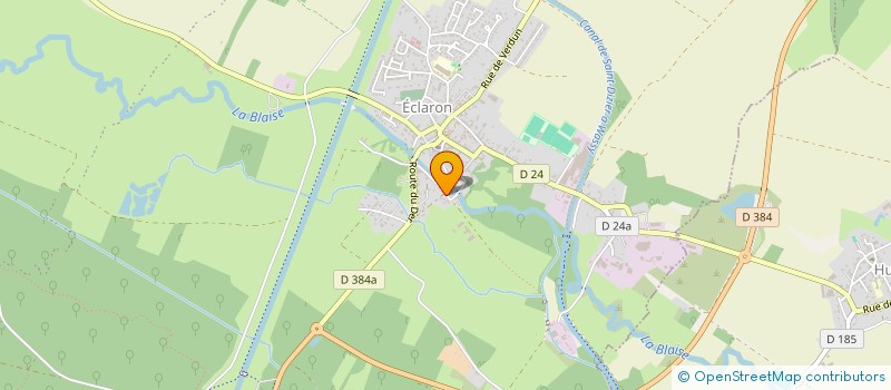 localisation de l'entreprise JOFLIMMO à ECLARON-BRAUCOURT-SAINTE-LIVIERE