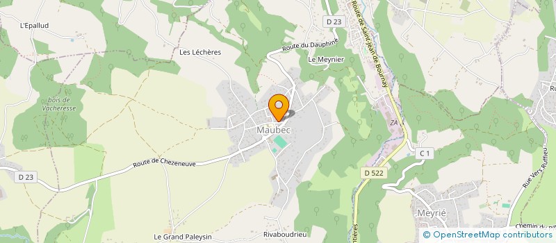 localisation de l'entreprise JOFLO  MAUBEC