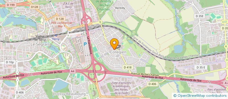 localisation de l'entreprise JOFO HOLDING  COLLEGIEN