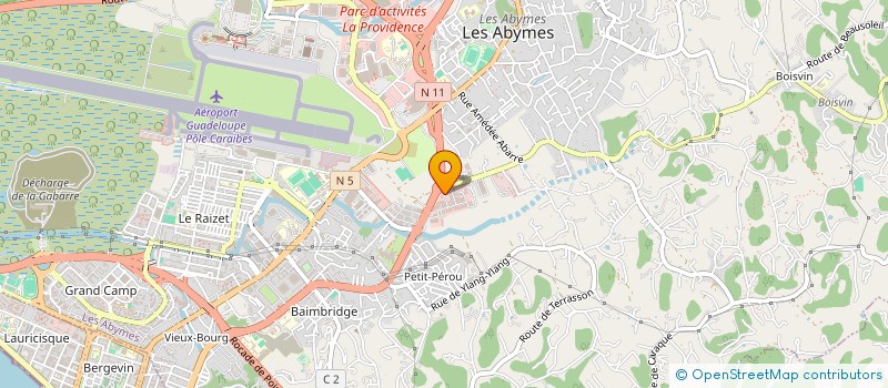 localisation de l'entreprise JOFRANC DISTRIBUTION à LES ABYMES