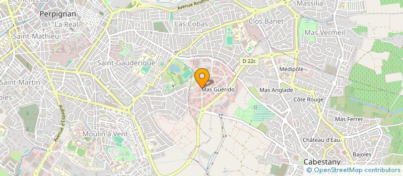 localisation de l'entreprise JOFYA à CABESTANY