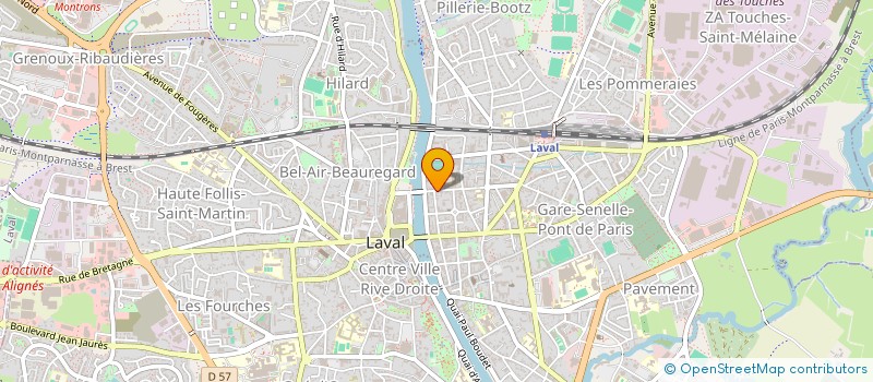 localisation de l'entreprise JOG à LAVAL