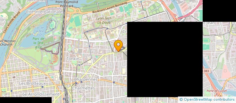 localisation de l'entreprise JOG ENERGIE  VILLEURBANNE