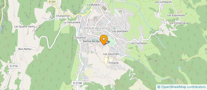 localisation de l'entreprise JOG INVEST  VILLARD-DE-LANS