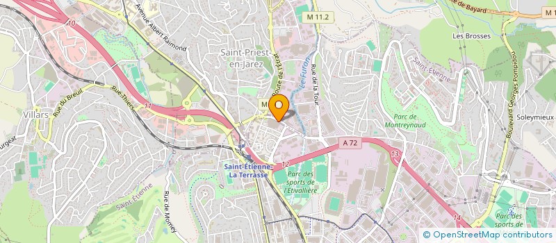 localisation de l'entreprise JOG INVESTS  SAINT-ETIENNE