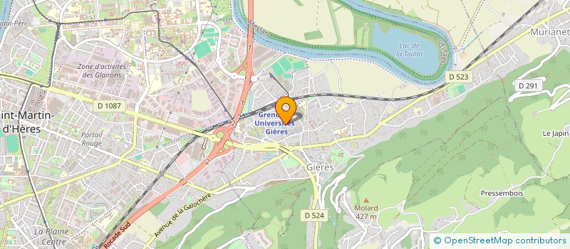 localisation de l'entreprise JOGAJOCA  GIERES