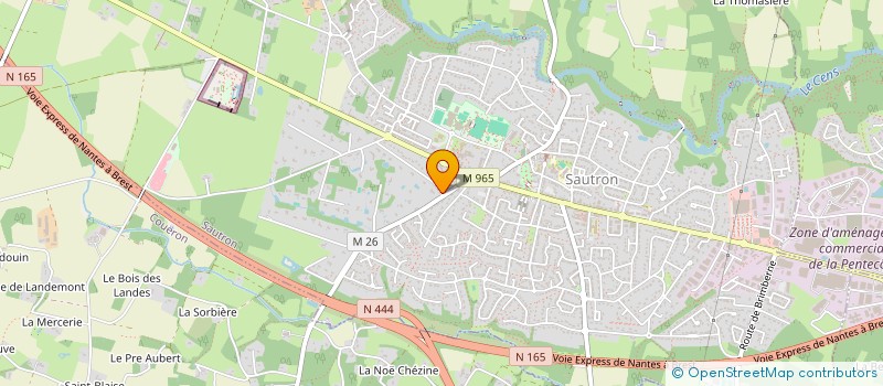 localisation de l'entreprise JOGASI à SAUTRON