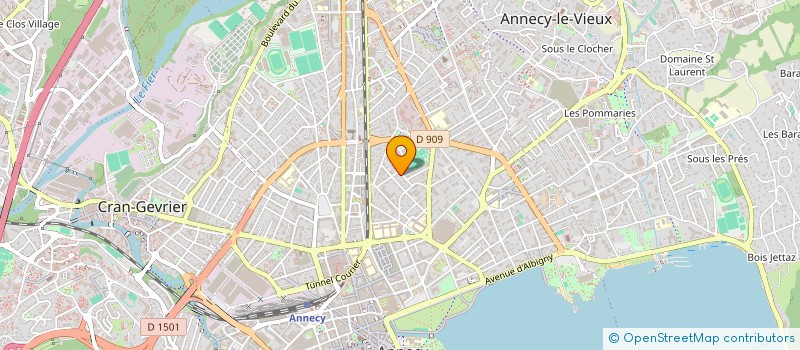 localisation de l'entreprise JOGASSIM  ANNECY