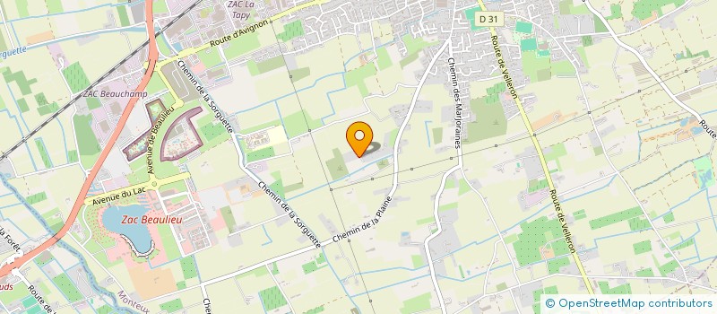 localisation de l'entreprise JOGE à MONTEUX