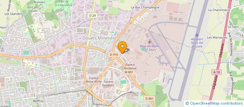 localisation de l'entreprise JOGG'IN TOURS à TOURS