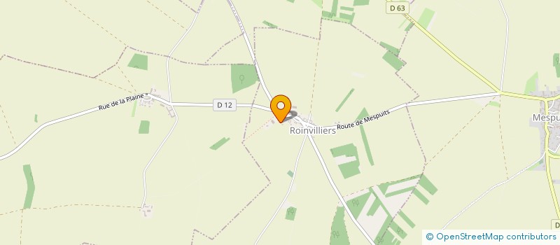 localisation de l'entreprise JOGGA BOX  ROINVILLIERS