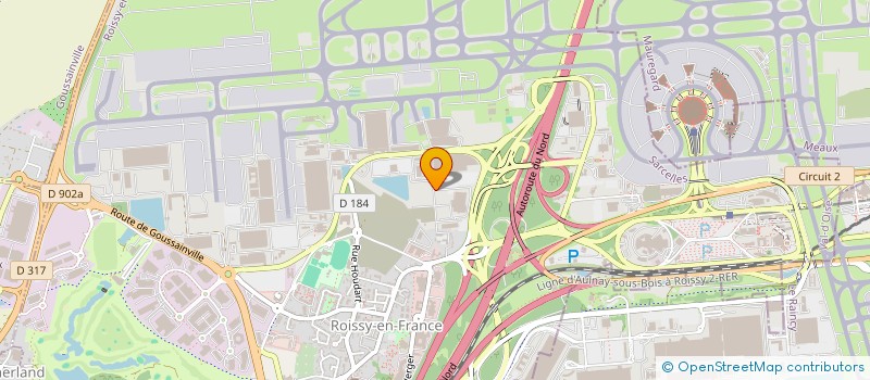 localisation de l'entreprise JOGGING SERVAIR  ROISSY-EN-FRANCE