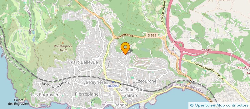 localisation de l'entreprise JOGI  BANDOL