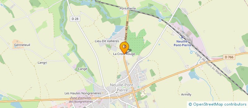 localisation de l'entreprise JOGO WORLD TOUR  NEUILLE PONT PIERRE