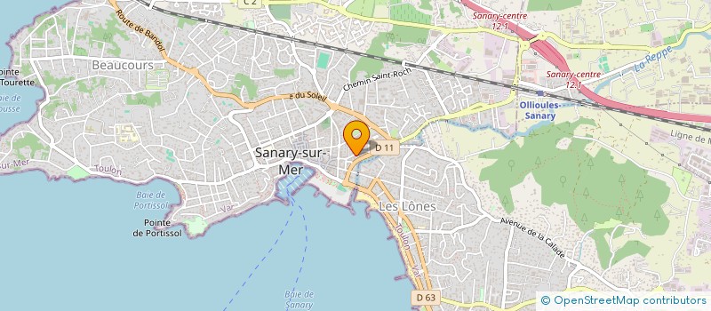localisation de l'entreprise JOGUY  SANARY-SUR-MER