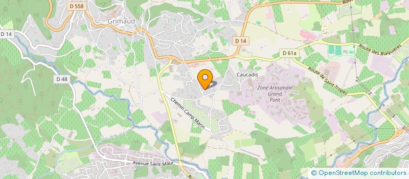 localisation de l'entreprise JOHA DEVELOPPEMENT à GRIMAUD