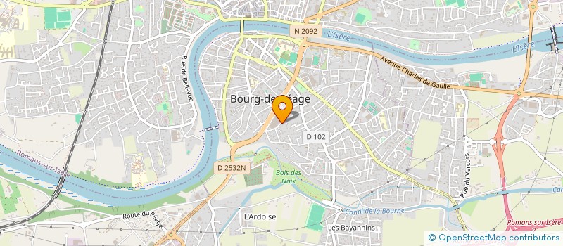 localisation de l'entreprise JOHAKIM TAXI GARE  ROMANS-SUR-ISERE