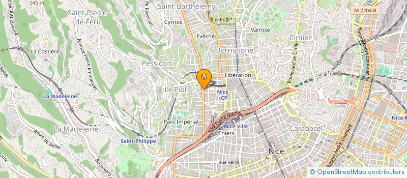 localisation de l'entreprise JOHAN AUTUORI à NICE