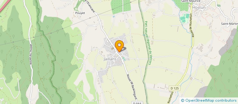 localisation de l'entreprise JOHAN BARRET BROYAGE  JAILLANS