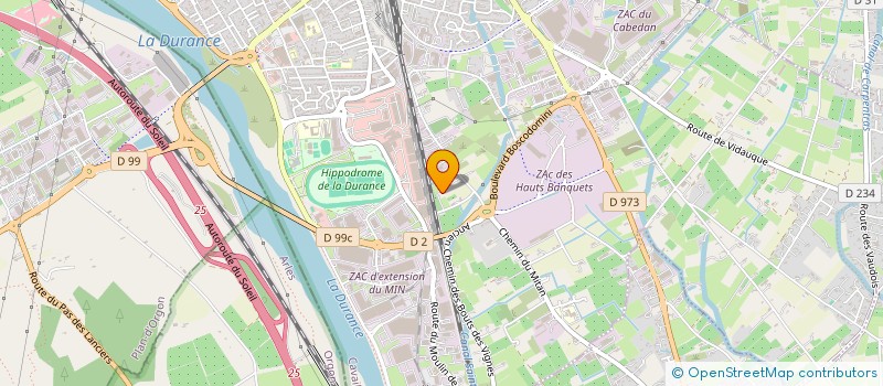 localisation de l'entreprise JOHANA  CAVAILLON