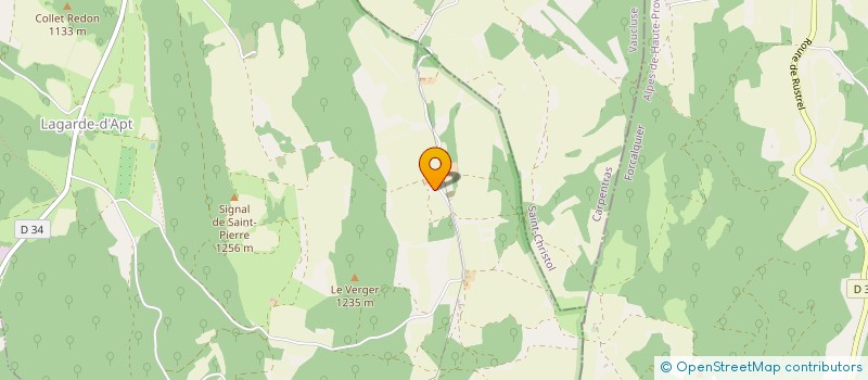 localisation de l'entreprise JOHANIS  LAGARDE-D APT