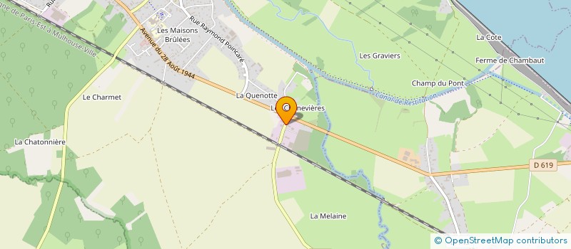 localisation de l'entreprise JOHANITO LAURENT TRANSPORTS à LUSIGNY-SUR-BARSE