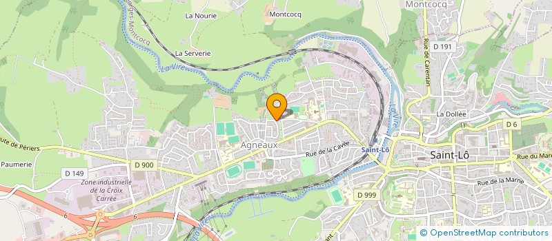 localisation de l'entreprise JOHANN LEPAGE  AGNEAUX