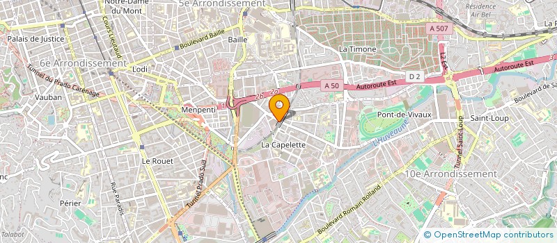 localisation de l'entreprise JOHANNA à MARSEILLE